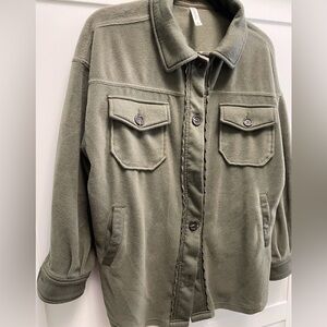 Zenana Outfitters Sage Green Jacket